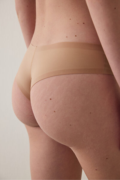 Penti Nude Bej Senselast Brazilian Külot