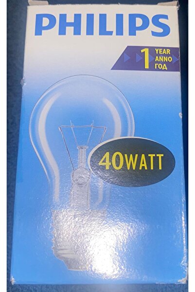 Philips Lighting 40W Flamanlı Ampul