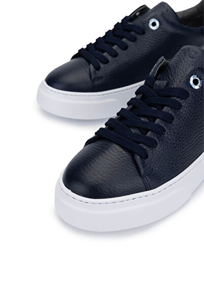 Tamer Tanca Kadın Hakiki Deri Lacivert Sneakers & Spor Ayakkabı