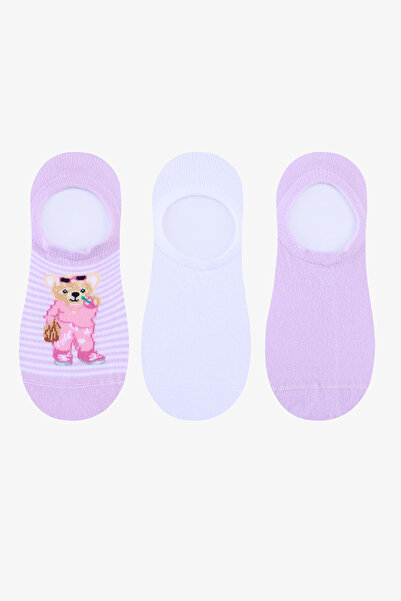 Penti 3 pár pamut Teddy Bear Bear tornacipő zokni