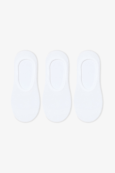 Penti Sporty Mesh fehér 3 részes balerina zokni