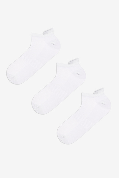 Penti Ανδρικές κάλτσες από λευκό μπαμπού 3 τεμαχίων