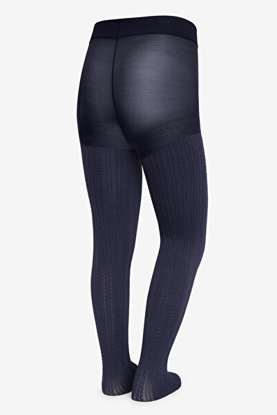 Penti Csinos kötött sötétkék harisnyanadrág