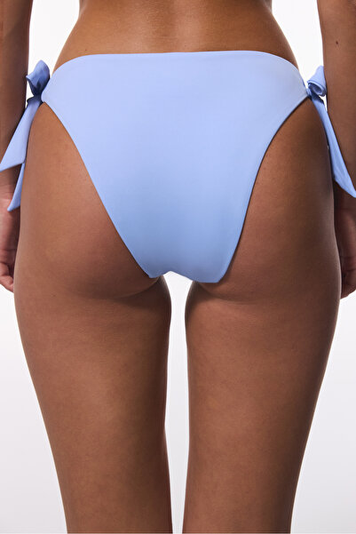 Penti Hellblauer brasilianischer Bikiniunterteil mit niedriger Taille