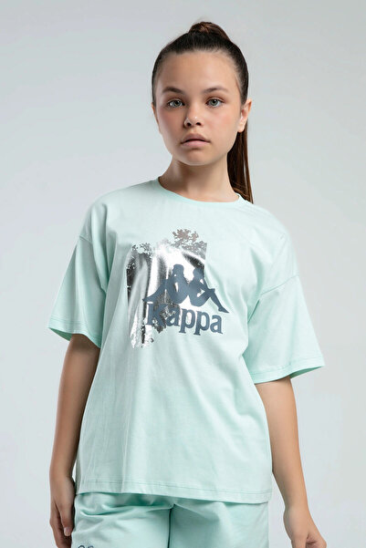Kappa Πράσινο T-Shirt για κορίτσι