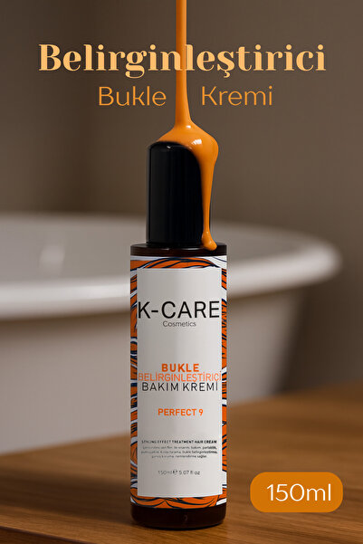 K K-CARE Cosmetics Kıvırcık Saçlar Için Bukle Belirginleştirici Kremi 150 ml