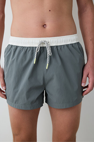 Penti Graue Lagos Herren Shorts Badehose