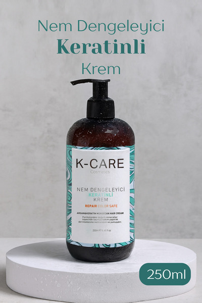 K K-CARE Cosmetics Nem Terapisi Durulanan Saç Bakım Kremi 250 ml