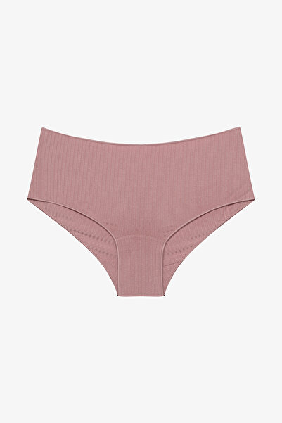 Penti Modal gerippte 2-teilige mehrfarbige Boyshort