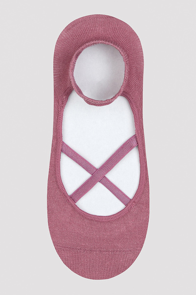 Penti Szárított rózsa csúszásmentes balerina zokni