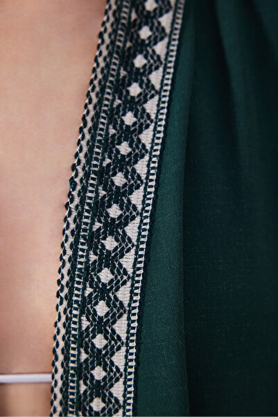 Penti Leaf Green Kimono