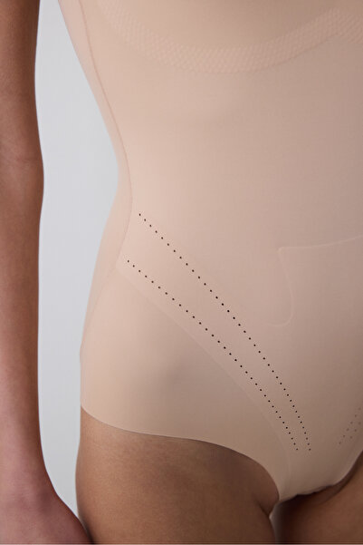 Penti # İzbırakmaz Beige Light Bodysuit Corset