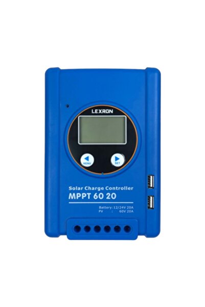 Lexron 20A Mppt Şarj Kontrol Cihazı