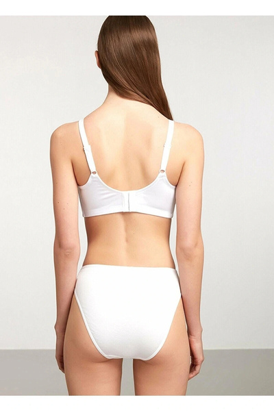 Kom Барбара Білий безкісточковий і бездротовий бюстгальтер