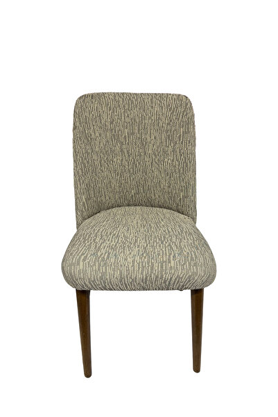 Rişte Home Jacquard Tree Pattern High Quality Flexible Elastic Oval Chair Cov...