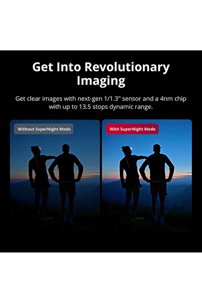 DJI Osmo Action 5 Pro Adventure Combo - 40MP, 4K/120fps, 1/1.3" Sensor, Dual OLED, 47GB