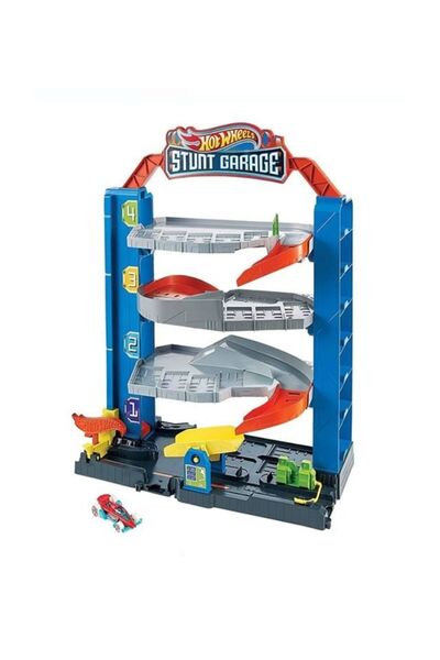 mattel Garaj Hot Wheels City cu mașină -