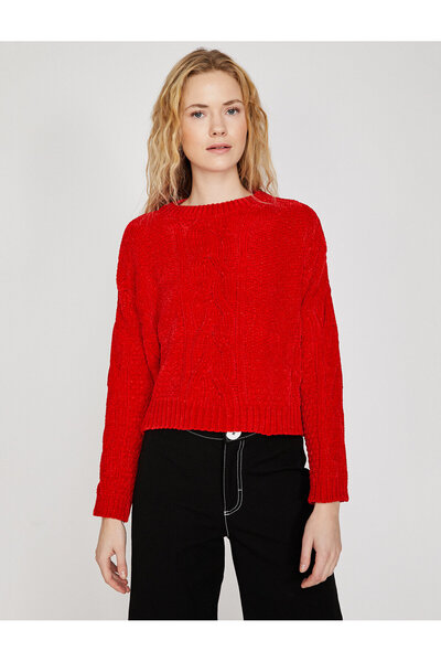 Koton Gestrickter Strickpullover