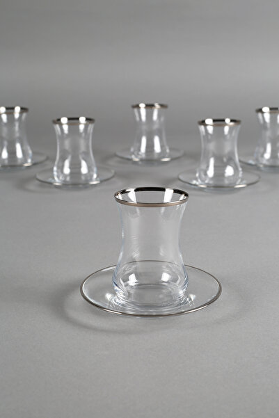 Rakle Avantgarde Platinum 12 Piece Tea Set 150 cc