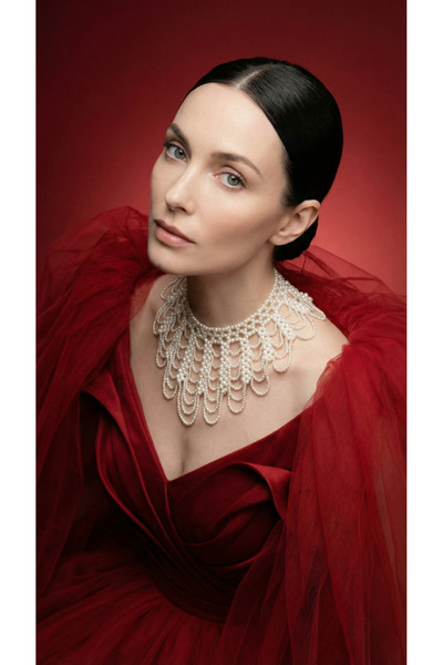 MODA EL ÖRGÜSÜ İNCİ KOLYE