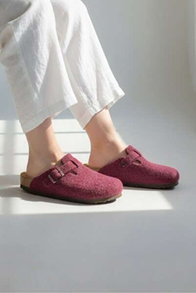 LAND OF CORK LC Anatomical Unisex Natural Cork Sole Arch Supported Felt Slippers