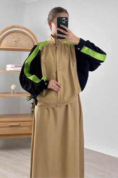 Missemramiss Jachetă Bomber din satin Tenzel Kol