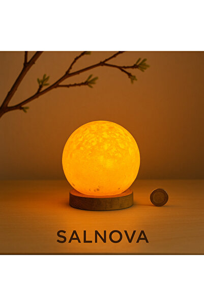 SALNOVA Küre Tuz Lambası (Küçük Boy)