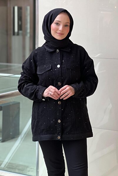 Ceremony Queen Jacket with Snap Fasteners on the Front