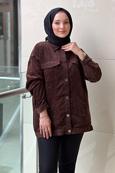 Ceremony Queen Jacket with Snap Fasteners on the Front