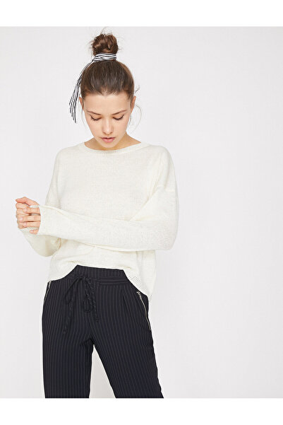 Koton Pulover din tricotaj - Design cu guler rotund