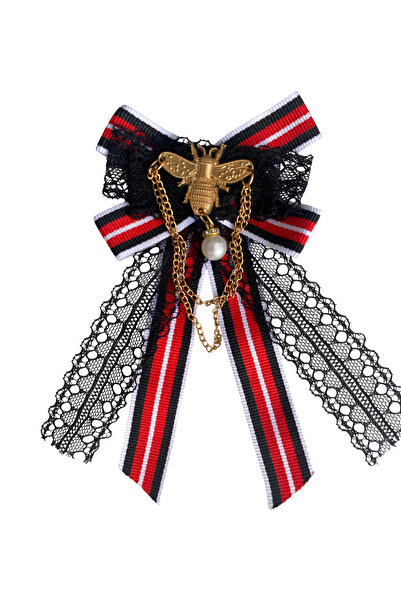 model aksesuar İtalyan Zincirli Arı Broş