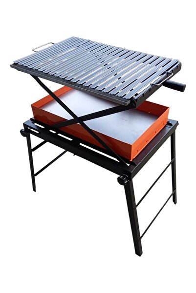 ALKAN KALIP Sac Izgaralı Portatif Mangal