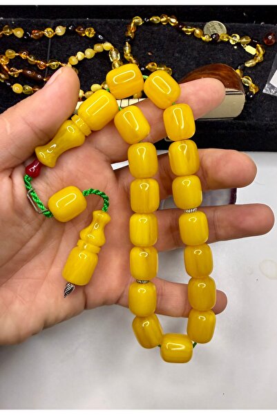 İskenderun Tesbihcilik Dev boy Osmanlı benzetme Zeyzun Çubuk sıkma Kehribar M...