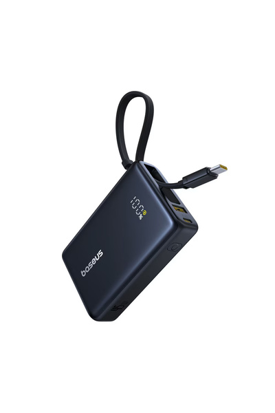 Baseus Baterie externă 10000mAh Type-C, USB, 45W, Încărcare rapidă, Cablu Typ...