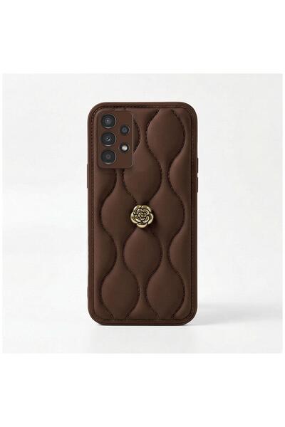 Zebana حافظة جلدية متوافقة مع هاتف سامسونج جالاكسي A23 من زيبانا كاميليا باللون البني