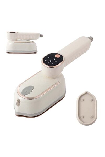 Verci 2-in-1 Travel Steamer & Iron, 1200W Fast Heat, LCD Display, 3 Steam Lev...