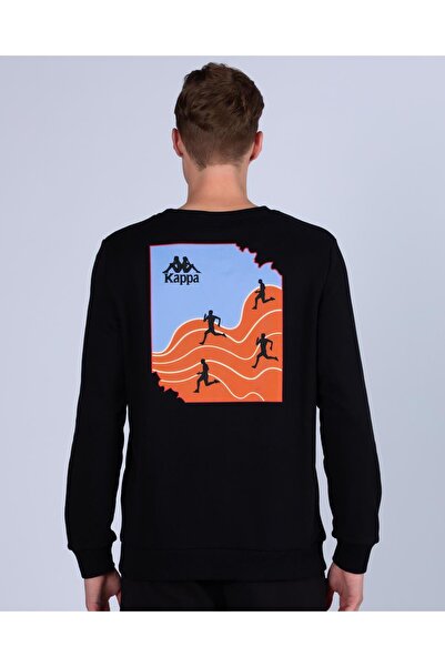 Kappa Αυθεντικό ανδρικό φούτερ με κανονική εφαρμογή Graphik Virl