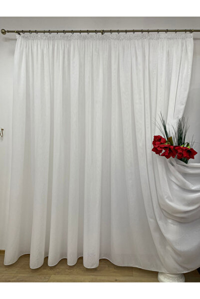 Liz Line Perdea voal simplu, diverse culori si marimi, din colectia "Basic" by Liz Line, cu rejansa.