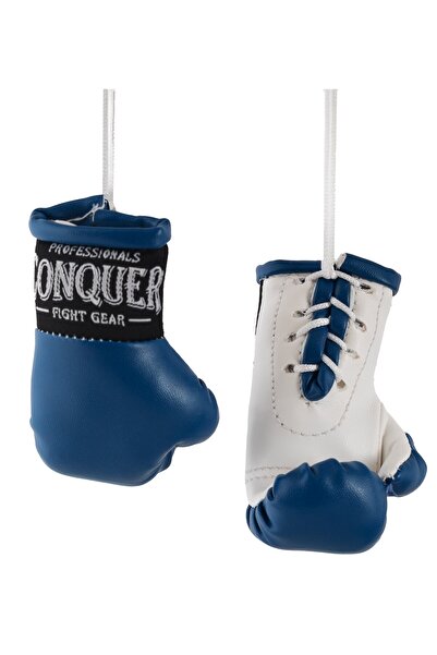 Conquer Breloc pentru mănuși de box albastru