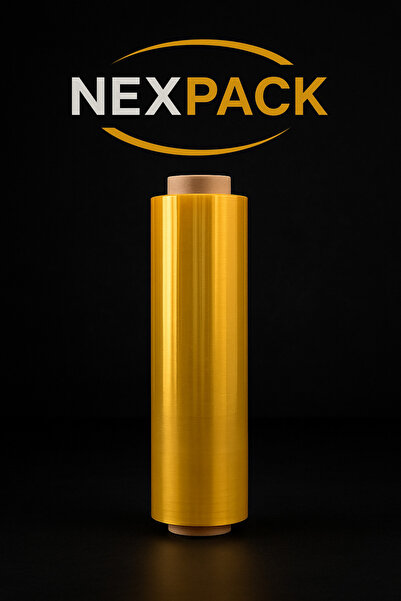 NEX Food Stretch Film 30cm X 300m (Net 300 Meters) Gold, Smooth, Food Stretch,