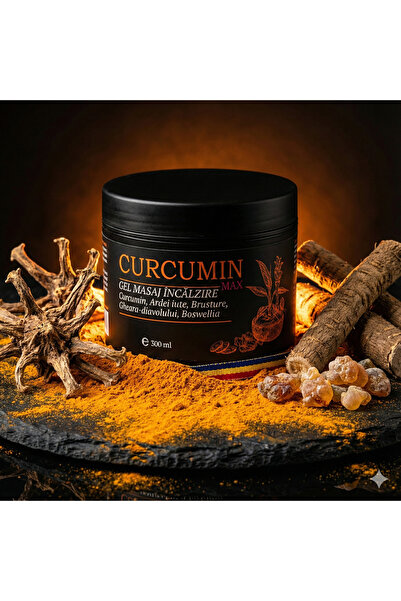 Ortofino Gel Terapeutic Curcumin MAX – pentru articulații, mușchi și o mobili...