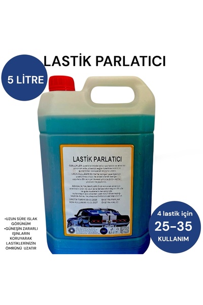 Şimal otokimya market LASTİK PARLATICI 5 litre +30 kullanım