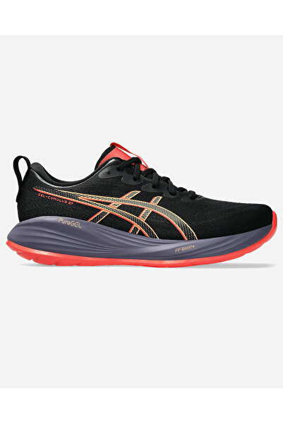 Asics GEL-CUMULUS 27 Pantofi de alergare pentru bărbați, negru/argintiu pur 1011B960-001