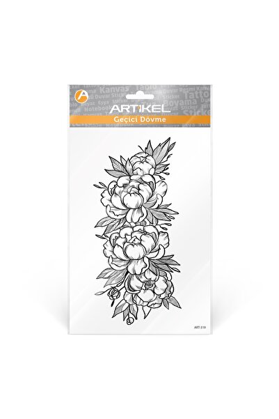 Artikel Floral-3 Geçici Dövme,geçici Tattoo ,vücut Dövme,kol Bilek Dövme,boyun Dövme,sırt Dövme