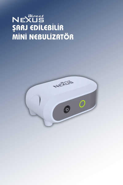 Direct NEXUS Şarj Edilebilir Mini Kompresörlü Nebulizatör