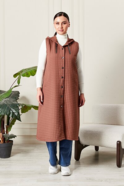 Ferace Women's Plus Size Quilted Vest