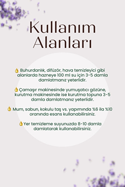THERA BOTANICS %100 Saf Lavanta Uçucu Yağı 10 ml – Lavandula Angustifolia (Doğal & Saf İçerik)