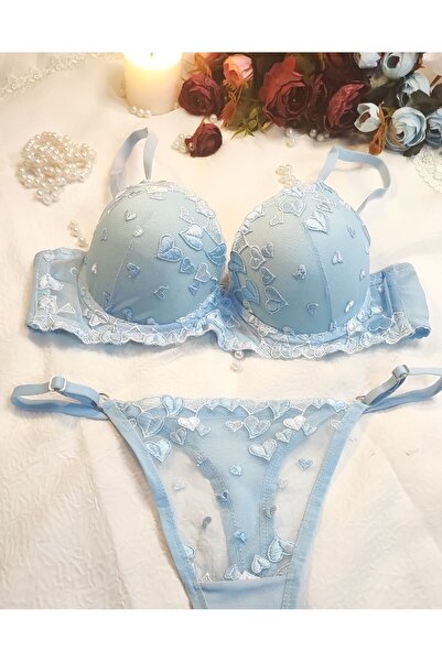 ARONA Set sutien căptușit cu inimă