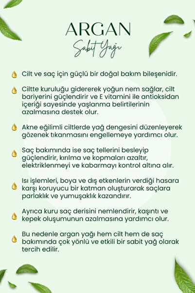THERA BOTANICS %100 Saf Argan Yağı 10 ml – Argania Spinosa (Doğal & Saf İçerik)