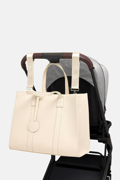 beebi Mother Baby Care Bag - Large Volume - Multi-Compartment - Cream